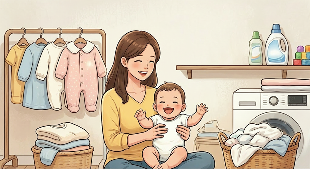 세탁 지옥 탈출! 뽀송뽀송 육아를 위한 '세탁 꿀템' 4가지