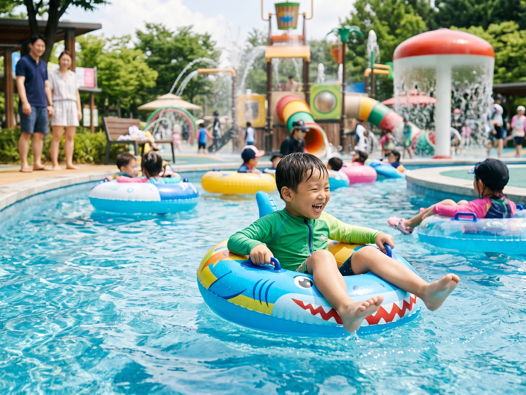 광진구민 주목! 올 여름 물놀이장 이용권 지원사업을 시작했어요!