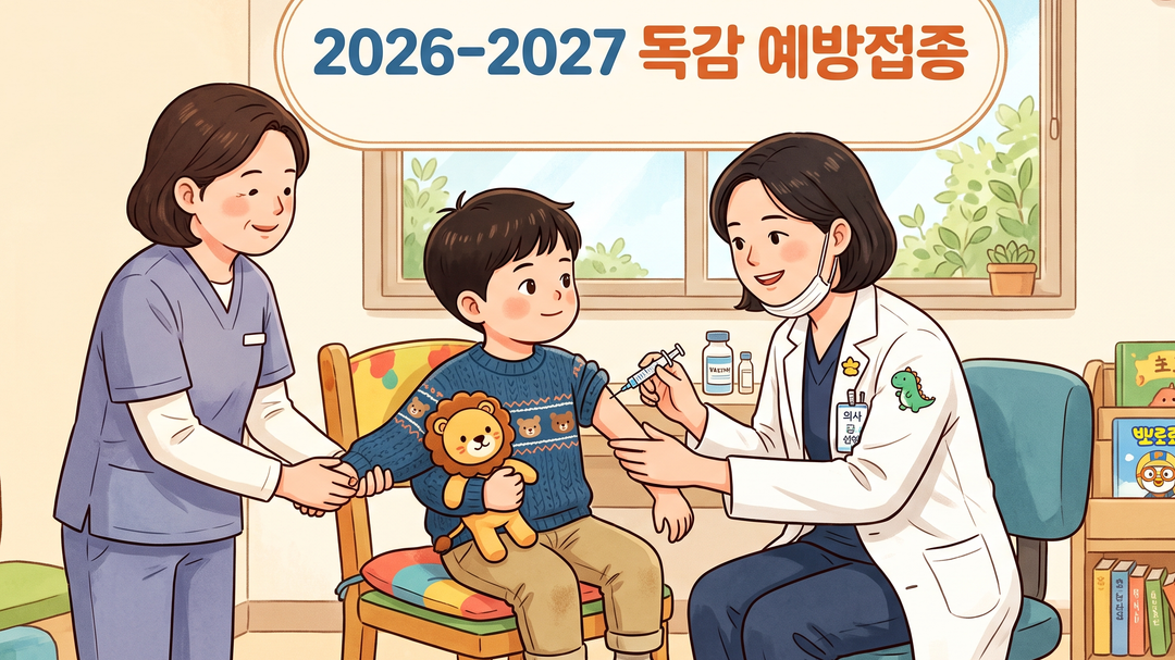 2026-2027 독감 무료 접종 시작, 대상부터 시기까지 정보 총정리!