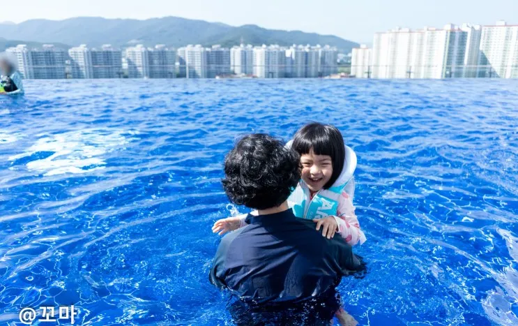 경주 더테라스 호텔 신축 수영장 키즈 온돌 감성 숙소