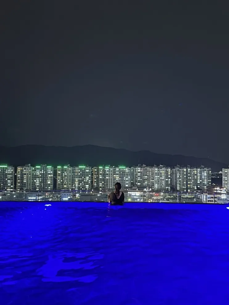 경주 더테라스호텔 인피티니풀에 신축, 호캉스 딱좋네