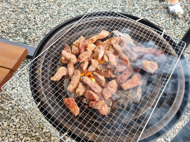 아기랑 소노펠리체 비발디파크 B동 숙박, 셀프바베큐 후기