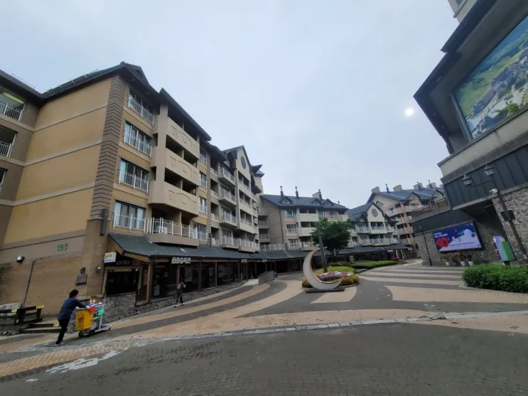 평창 알펜시아 리조트 홀리데이인 스위트 콘도 (온돌방) 아이랑...