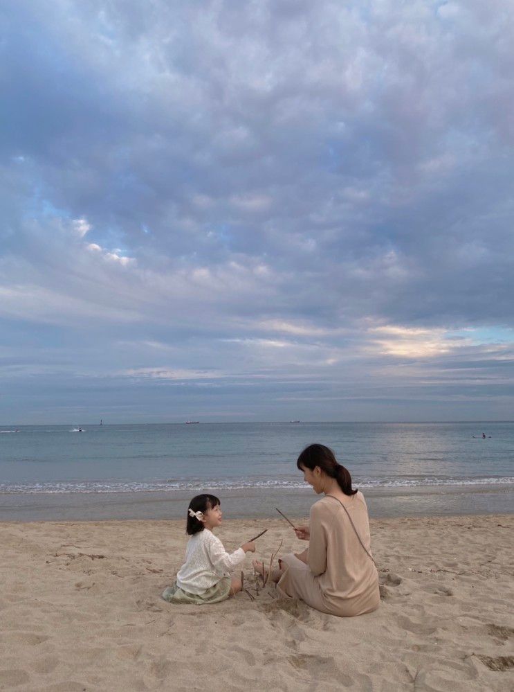 아이와 부산여행 1 : : 송정해변, 신라스테이 해운대...