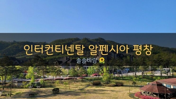 [ 강원도 / 평창 / 인터컨티넨탈 알펜시아 ]