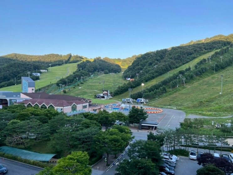 [소노벨] 비발디파크 A동 6층 스위트 객실 스키장뷰 후기