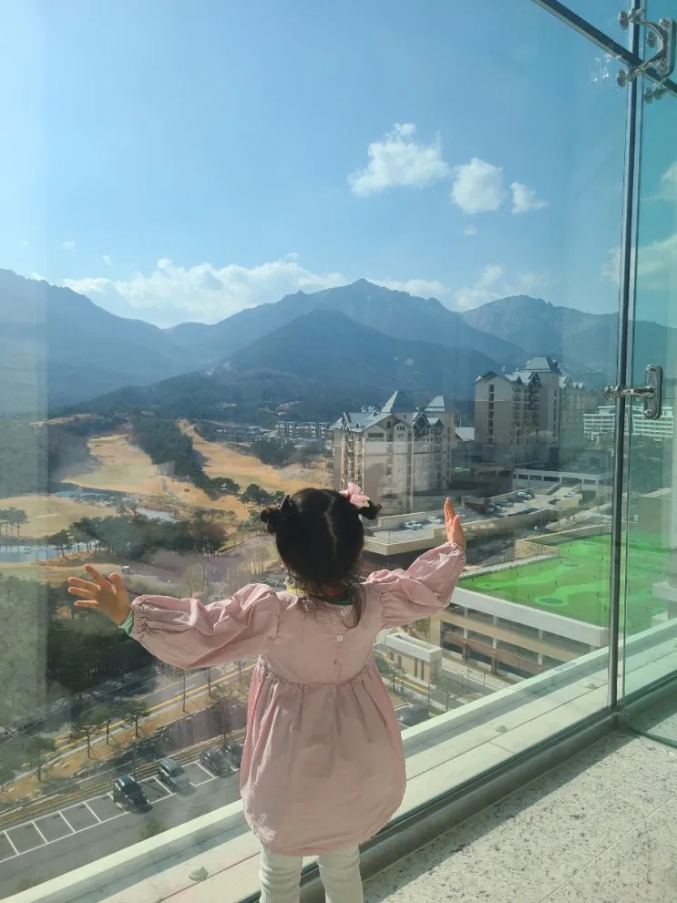 가족여행,소노캄c동, 울산바위, 속초중앙시장,아이동반여행