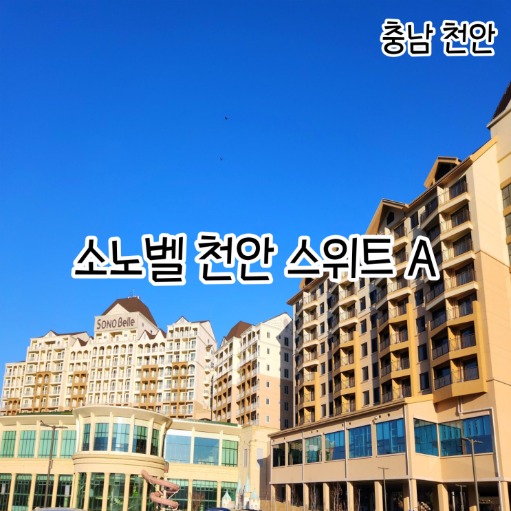 아이들과 대명리조트 소노벨 천안 west 웨스트 스위트...