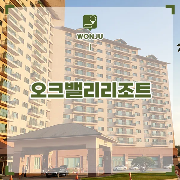 원주 숙소 오크밸리 리조트 수영장 등 부대시설