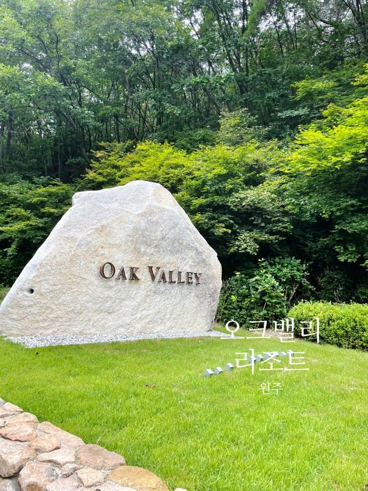 (호텔) 원주 오크밸리 리조트 / 아이랑 가기 좋은 원주 리조트
