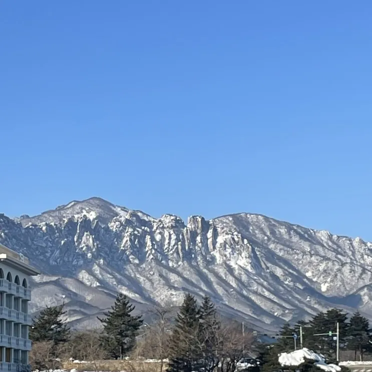 [강원도속초] 설악산뷰 숙소추천 '한화리조트설악별관리조트...