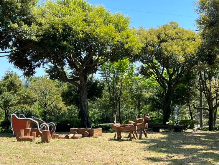 한화리조트 제주 아이랑 가볼만한 곳 노루생태관찰원, 놀이터있음