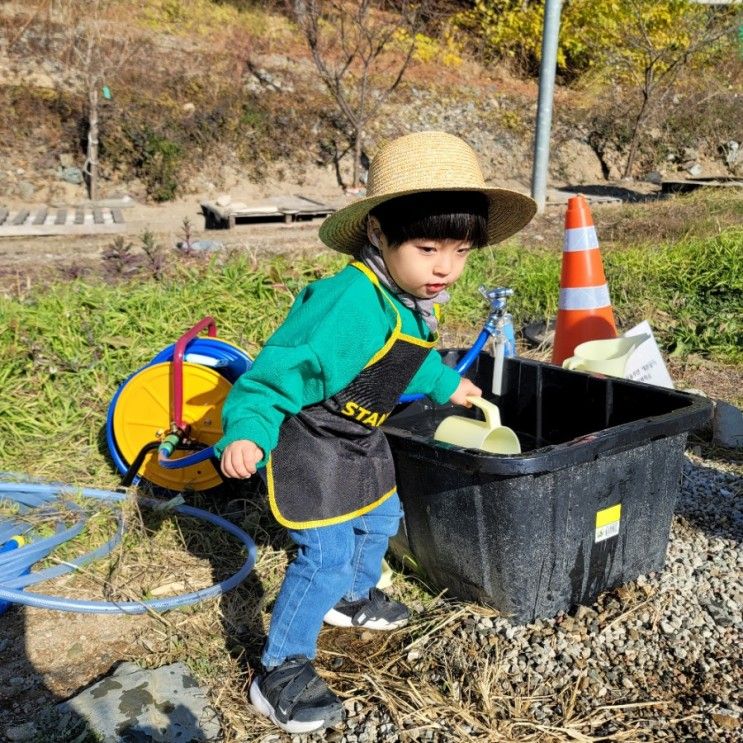 대구 아이랑 팔공산 리틀가든 금떵이는 꼬꼬마농부로 변신