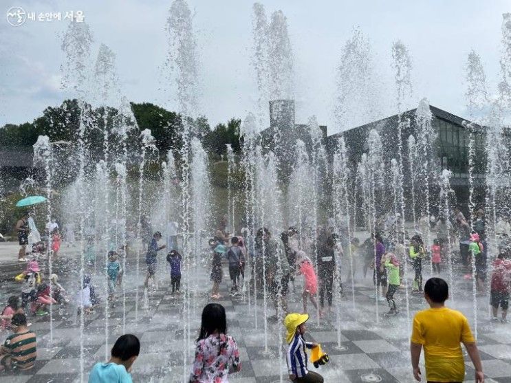 가볍게 물놀이 즐기기 좋아요! '북서울꿈의숲 물놀이장' 개장