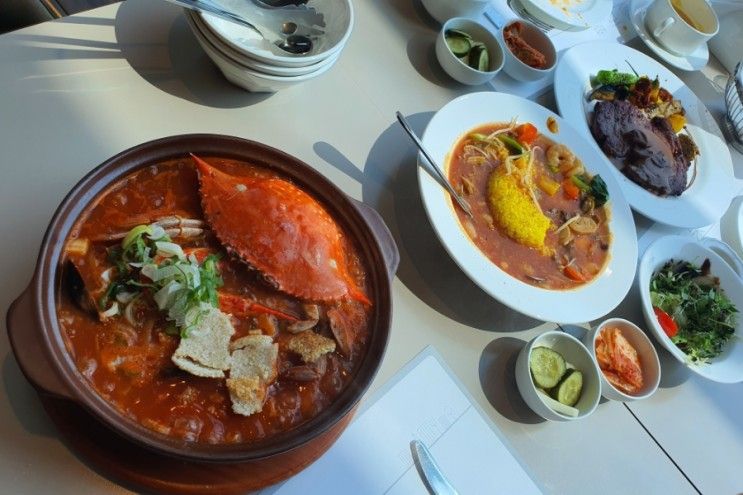 광양락희호텔 레스토랑 도시락에서 점심 먹구왔어요:)