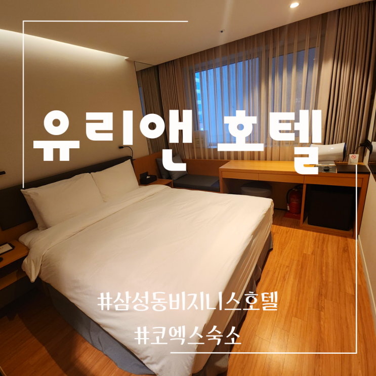 좋은 삼성역 비지니스호텔  / 깔끔한 시설의 유리앤호텔 / 내돈내산