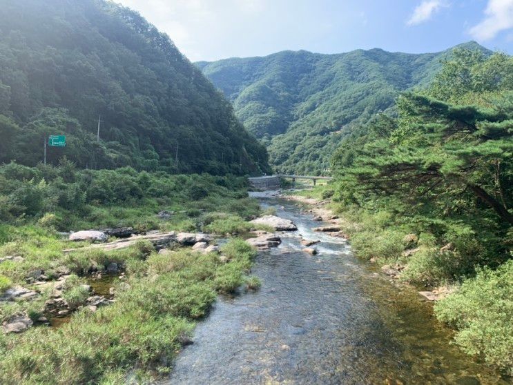 가평 명지계곡 아기들놀기 좋은곳 연인산온천리조트...