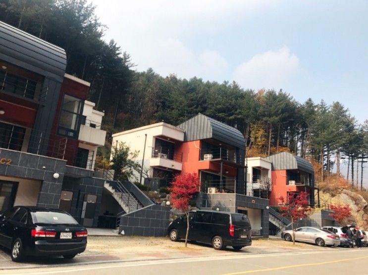 가평 계곡펜션 < 연인산온천리조트 >다녀오다