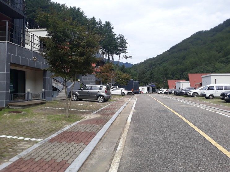 가평 연인산 온천리조트 계곡