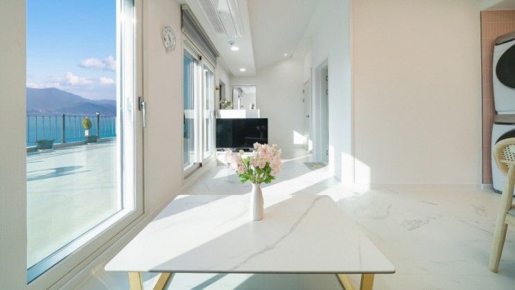 남해 감성 숙소로 추천하는 남해오션뷰펜션 - 그날의 남해 펜션