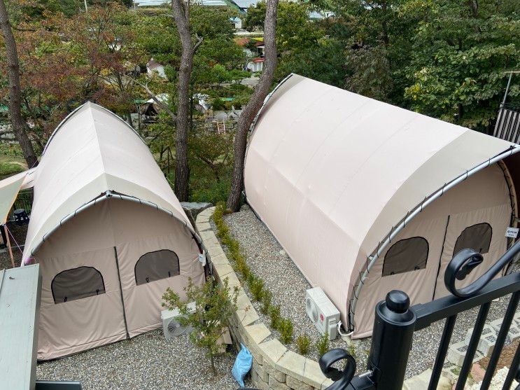 [가평] 해목글램핑 리뷰(1박2일)