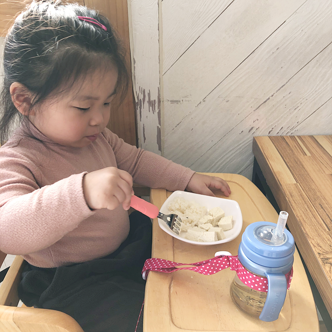 강원도 아이랑호캉스 식당에서... 롯데리조트+아기랑 저녁 속초...