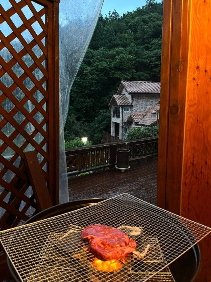 양평 펜션 수영장과 히노끼탕이 있는 이솝이야기펜션