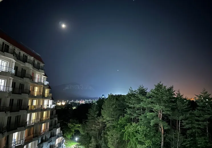 속초 가성비 숙소 현대수리조트 마운틴뷰 테라스 일몰 욕조...