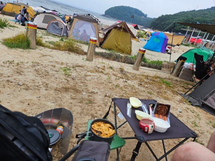 강화도 석모도 노지캠핑 성지 민머루해수욕장 서울근교...