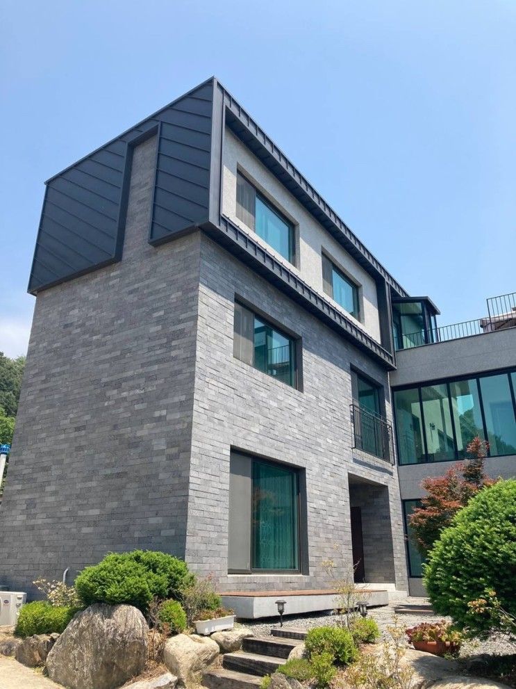 가평 독채펜션 "헤테로토피아"에서 가족들과 좋은시간 보내고...
