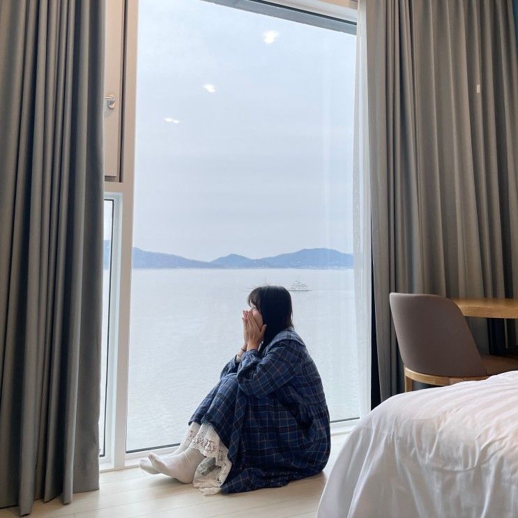 강화도 리조트 라르고빌, 카페, 바베큐, 조식까지 완벽했던...