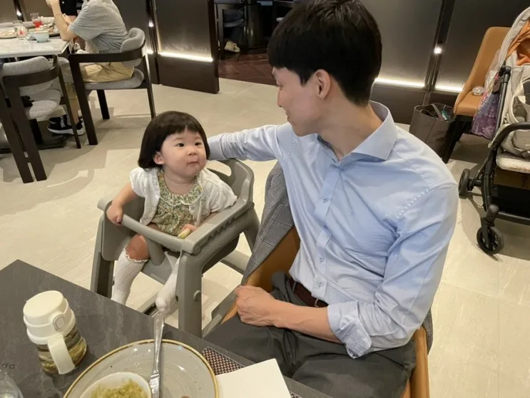 더블트리 바이 힐튼 판교... 가족모임 | 13개월 아기와 함께