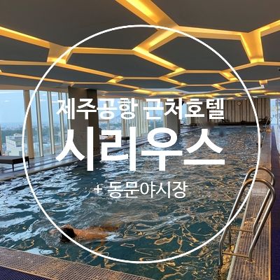 아이랑 제주여행 :: 제주공항 근처 시리우스 호텔 + 동문야시장