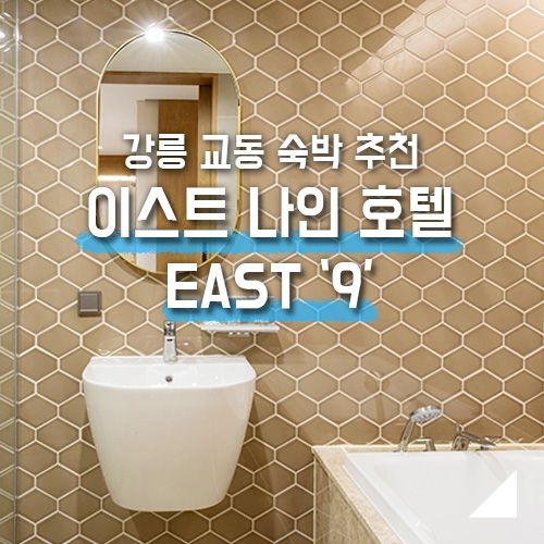 [강원도 강릉]강릉 교동 숙박 추천 이스트나인호텔 EAST9