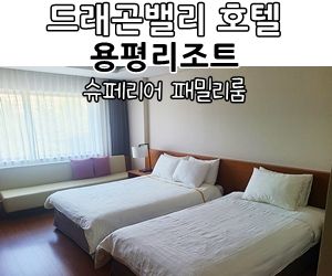 용평리조트 드래곤밸리호텔 슈페리어 패밀리룸