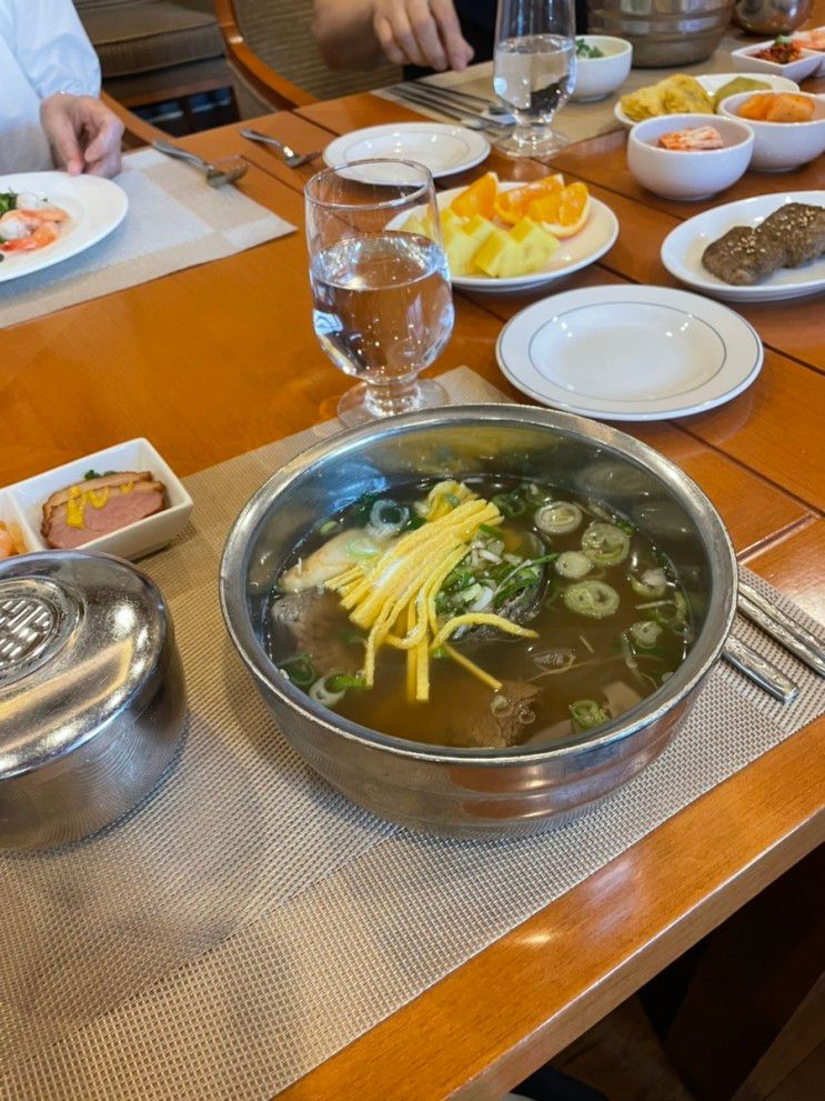 강남 삼정호텔 웨딩시식