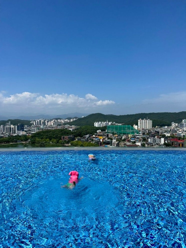 대구 핫플 수성호텔 루프탑 인피니티 온천풀 이용후기 꿀팁