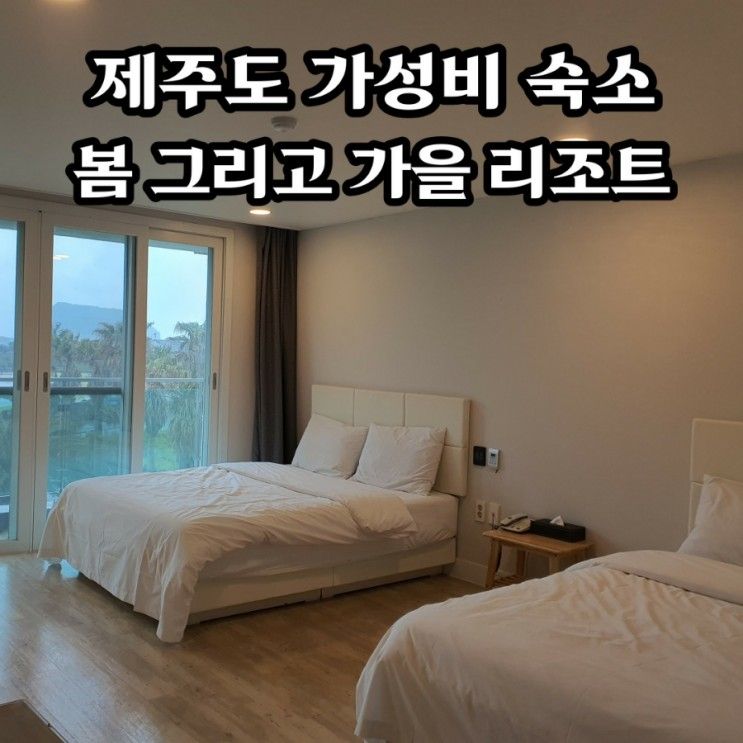 봄 그리고 가을리조트 제주 성산 오션뷰 호텔