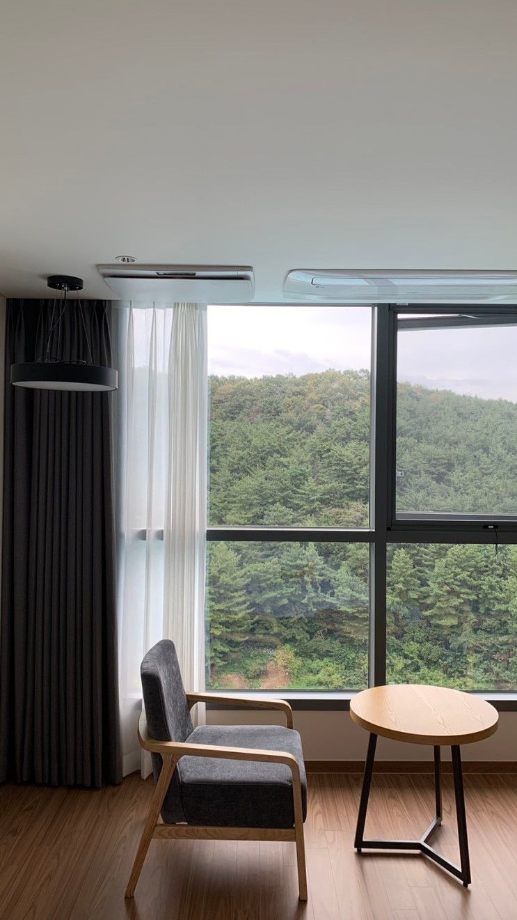 숙소, 그랜드모먼트 부산: 도심속 숲 뷰, 디럭스 더블룸 숙박...