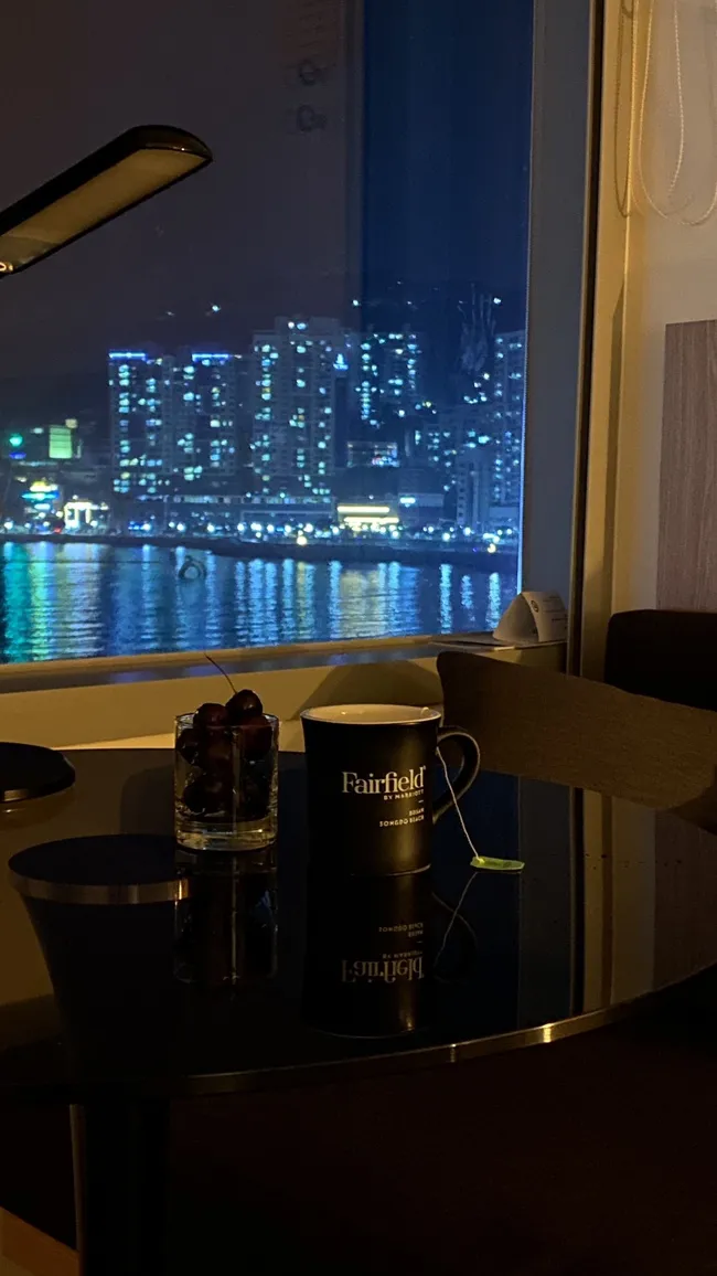 스탠다드 킹 오션뷰 솔직 후기, 페어필드 바이 메리어트 부산...