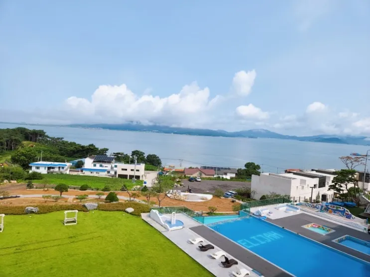 [강화가볼만한곳]  엘리야리조트 ◇ 푸른바다 와 낙조 바라보며...