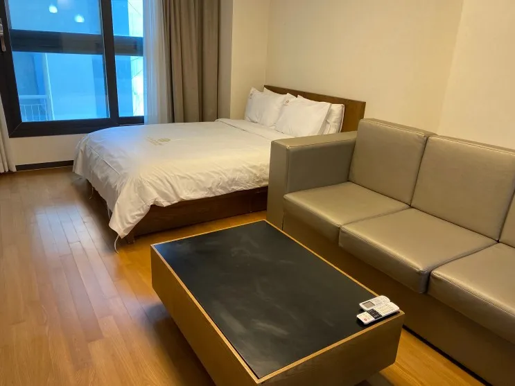 부산 해운대 숙소 플레아드블랑 취사 가능한 깔끔한 레지던스...