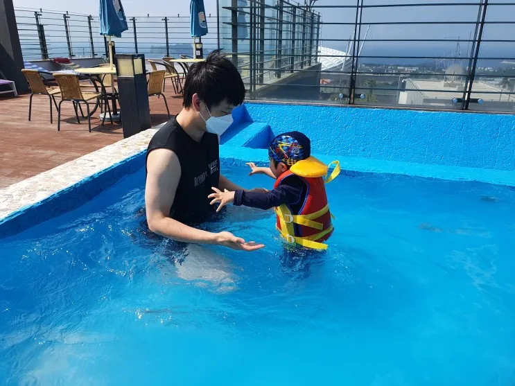 30개월 아기랑 떠나는... ㅣ 비스타케이호텔 월드컵 + 그라벨호텔