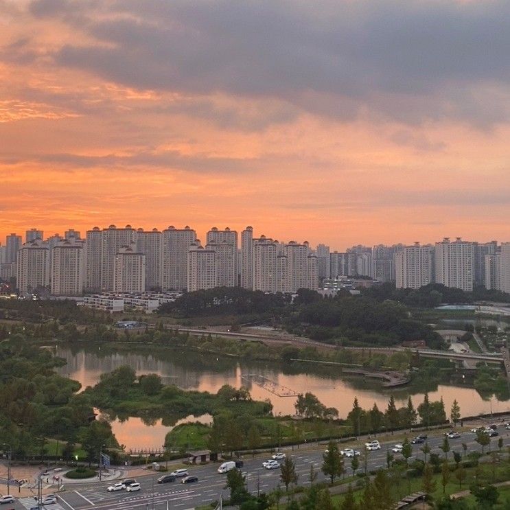 야당 호캉스 호텔) 파크뷰테라스 뷰 맛집✨