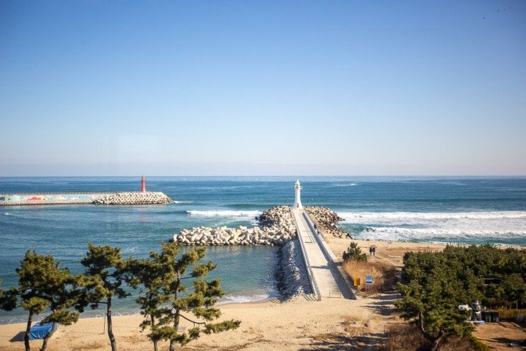 강릉펜션 막바지 동해바다여행 숙소는 메어블릭