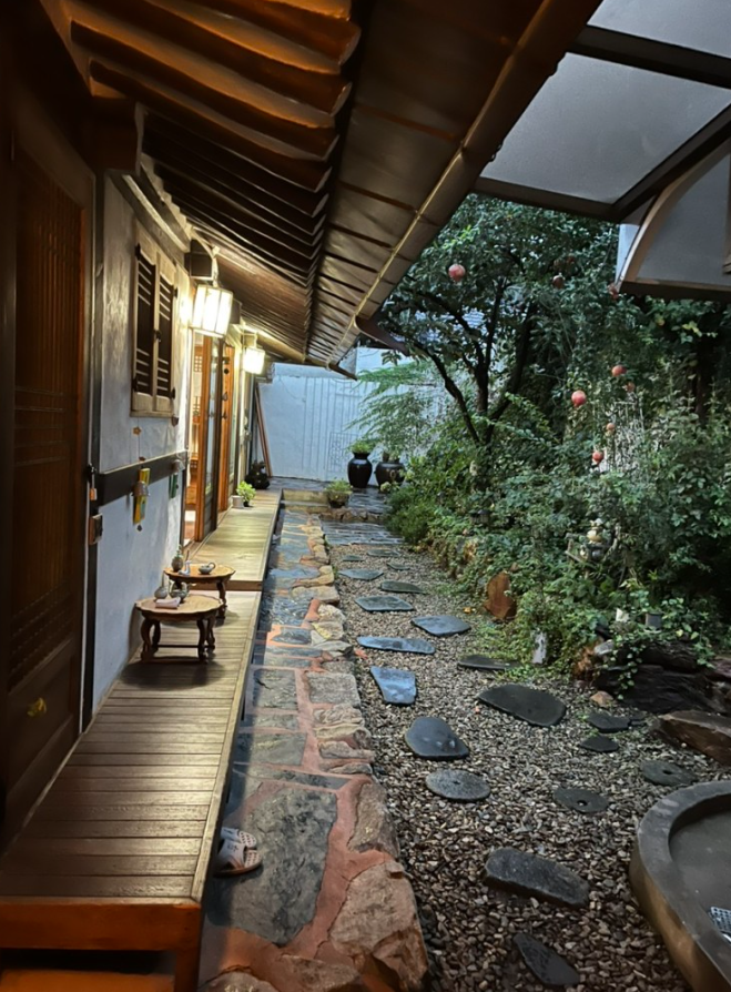 전주 한옥 마을 _ 홍시