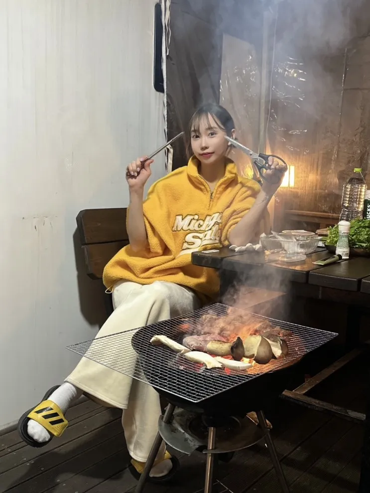 서울 근교 캠핑장 수원글램핑장 솔내음캠핑장 카라반 G2 후기