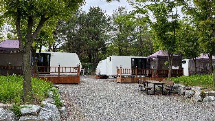수원 글램핑 카라반 “솔내음캠핑장” 내돈내산 상세리뷰