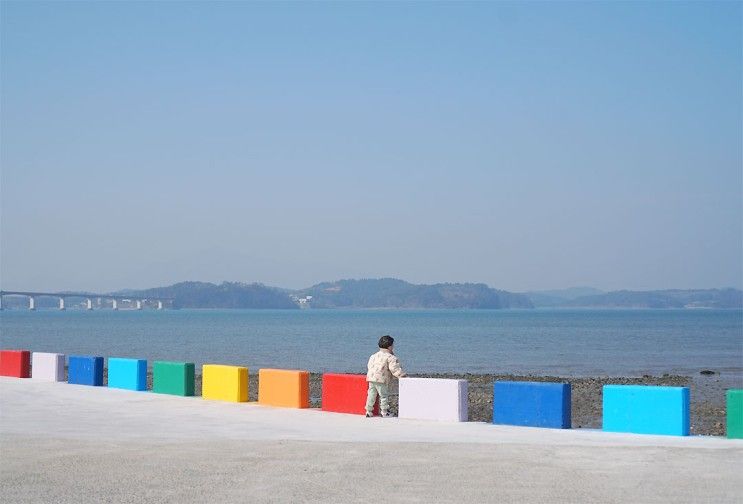 경남 사천 여행 거북선마을 무지개해안도로 알록달록 풍경 좋아요~