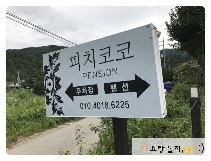 `가평수영장펜션 피치코코